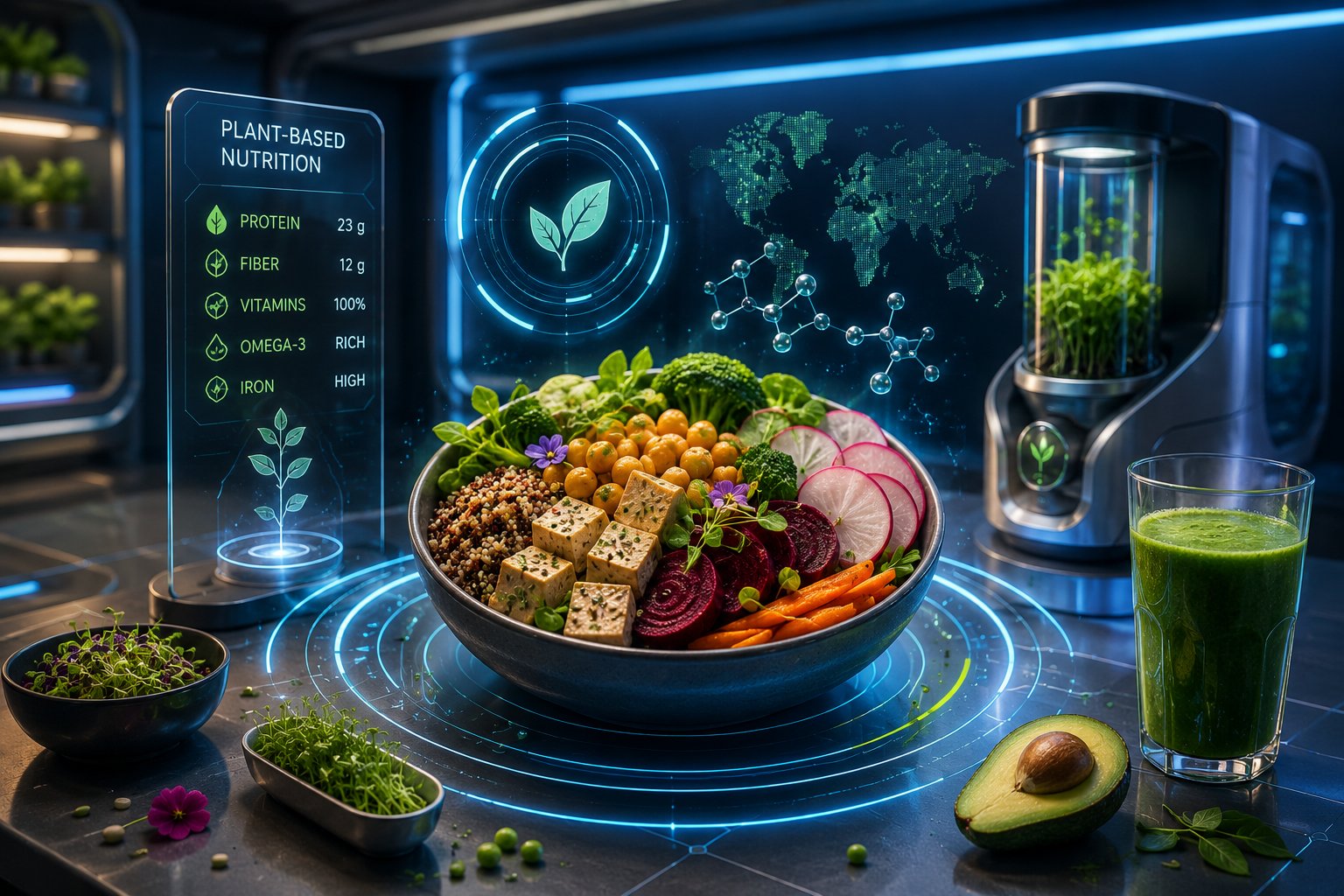 Vegane Blutgruppenernährung und Nahrungsergänzungsperfektion