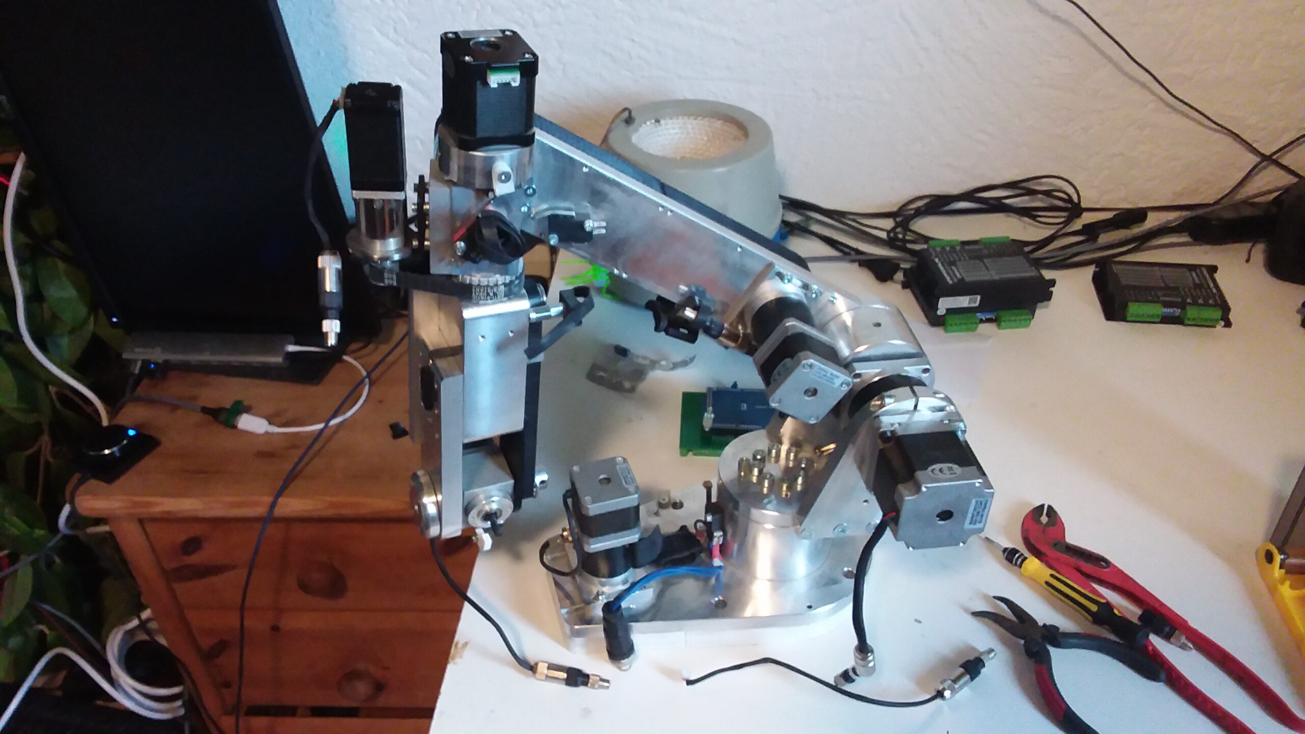 Roboterarm Skelett